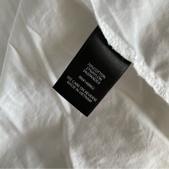 Torrid | Poplin Collared Shirt Bright White sz 1x - Picture 15 of 16